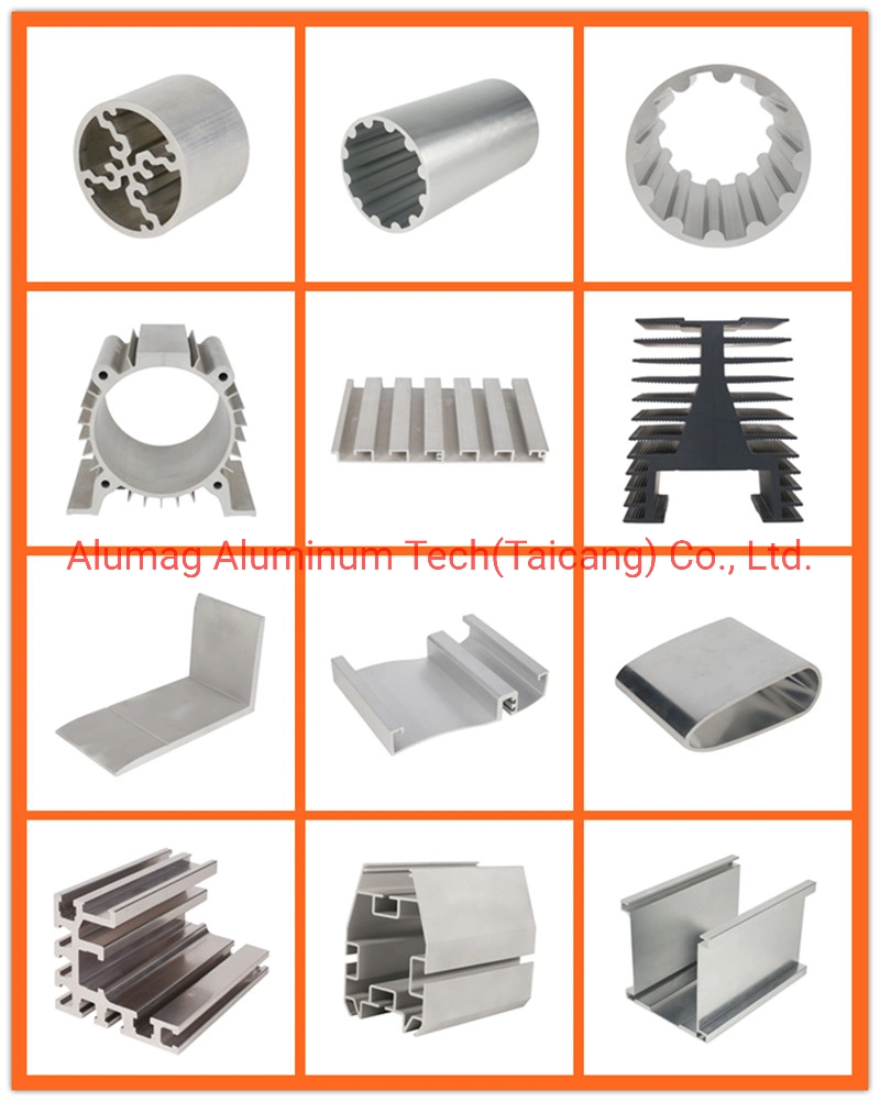 CNC Machining Anodized Aluminium Industrial Profile & Aluminum Extrusion