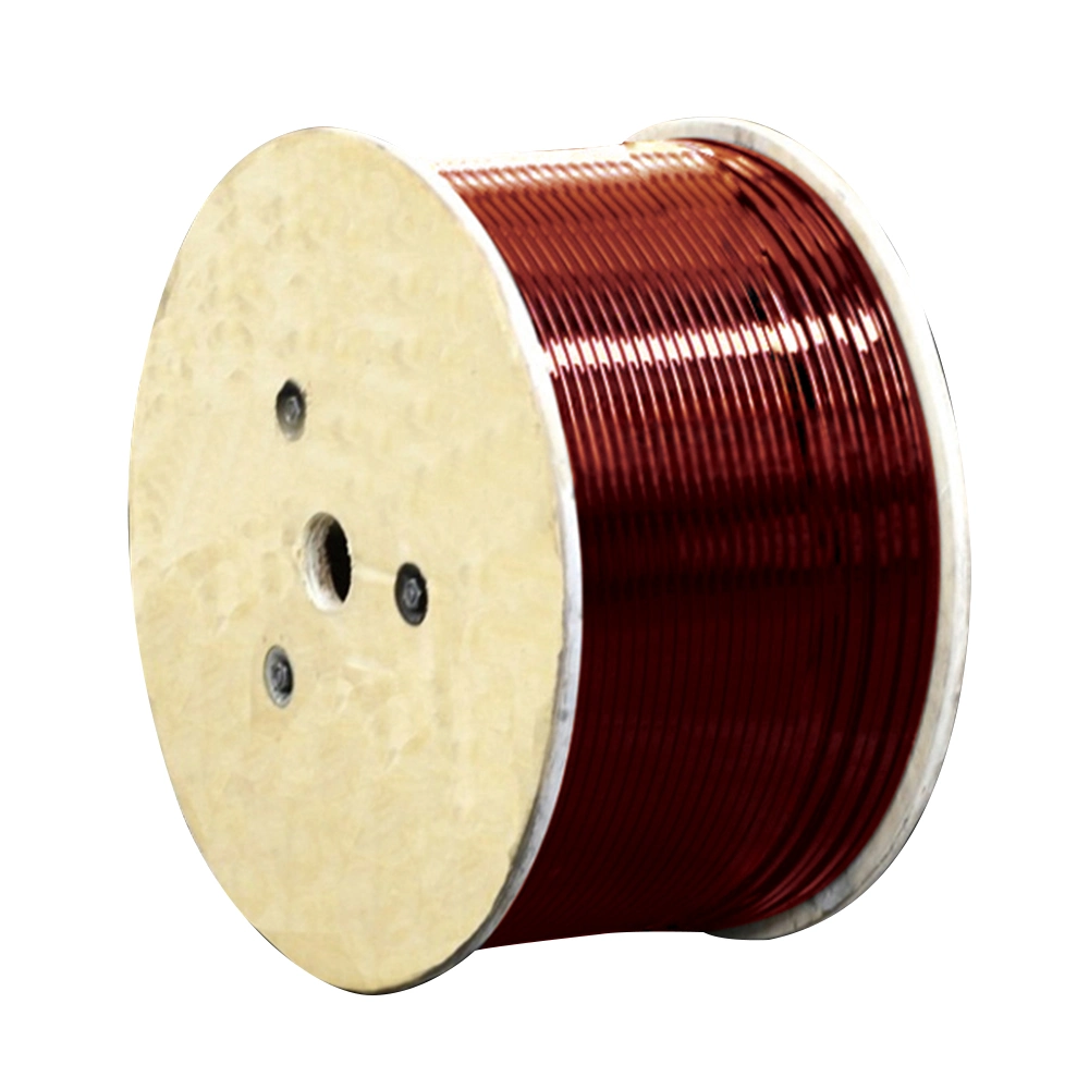 Factory Direct Supply Elantas Enamelled Aluminium Wire 180 Degree Flat