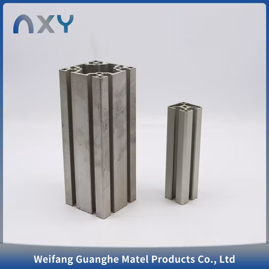 목재 열 전달 기능이 있는 알루미늄 압출 프레임용 캐비닛 프로파일